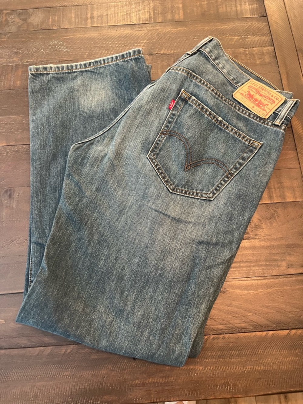 Levi's Relaxed Fit 559 Blue Denim Jeans